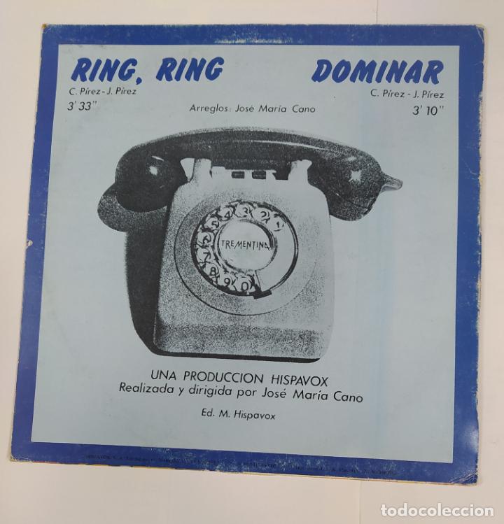 Discos de vinilo: TREMENTINA Ring ring. Dominar. Maxi-Single. TDKDA12 - Foto 2