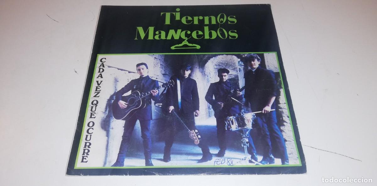 Discos de vinilo: S14-Tiernos Mancebos - Cada Vez Que Ocurre (7&rdquo;) - PORT VG DISC VG+