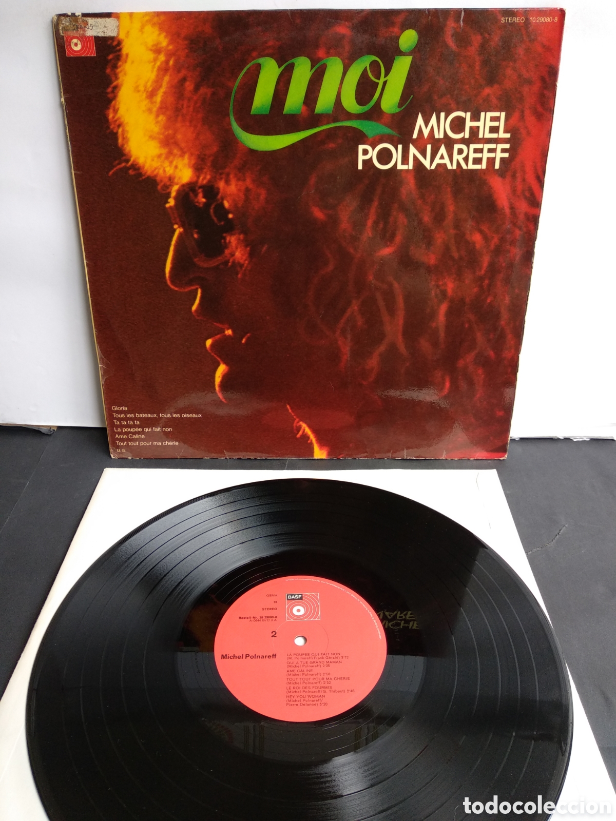 Discos de vinilo: MICHEL POLNAREFF, MOI, GERMANY, BASH, 1972, J.6 - Foto 1