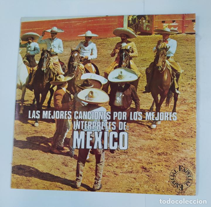 Disques de vinyle: LAS MEJORES CANCIONES POR LOS MEJORES INTERPRETES DE MEXICO. DOBLE LP. TDKLP11