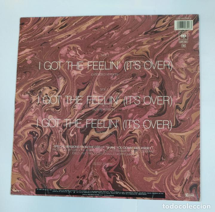 Discos de vinilo: GREGORY ABBOTT. I GOT THE FEELIN ITS OVER. MAXI SINGLE. TDKDA7 - Foto 2