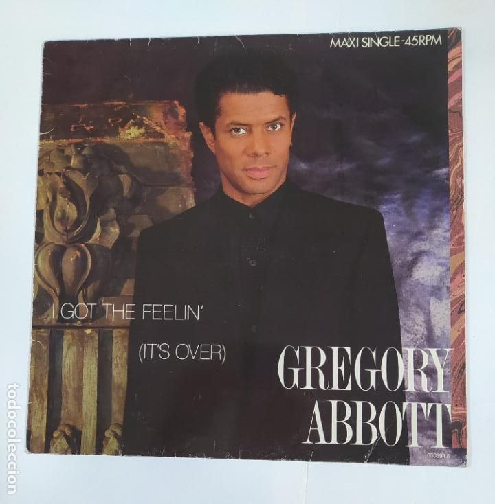 Discos de vinilo: GREGORY ABBOTT. I GOT THE FEELIN ITS OVER. MAXI SINGLE. TDKDA7 - Foto 1