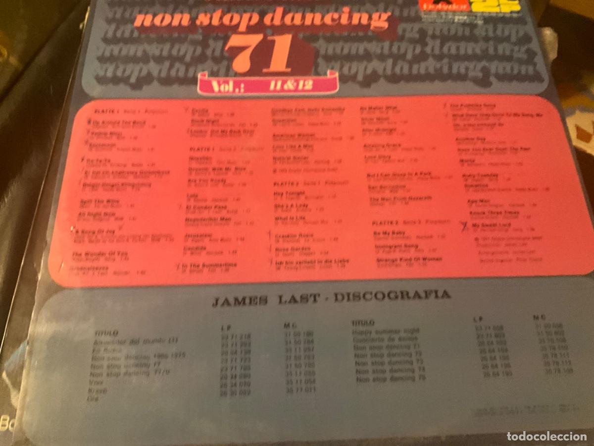 Discos de vinilo: Non stop dancin 71 1971 James last - Foto 3