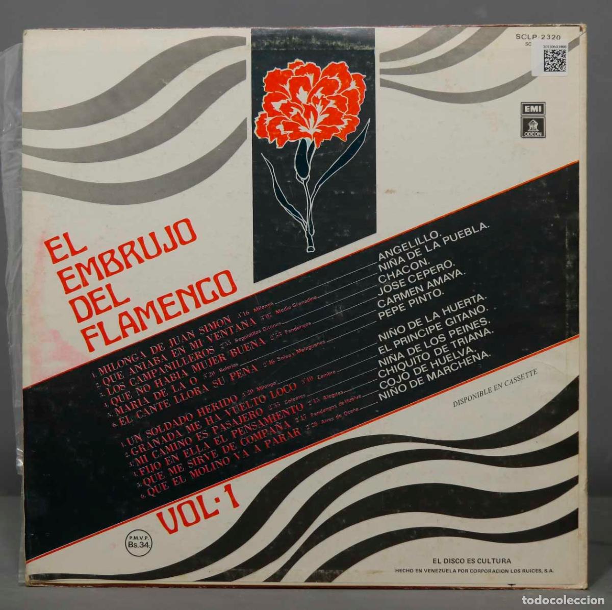 Discos de vinilo: LP. Various &ndash; El Embrujo Del Flamenco - Vol. 1 - Foto 2