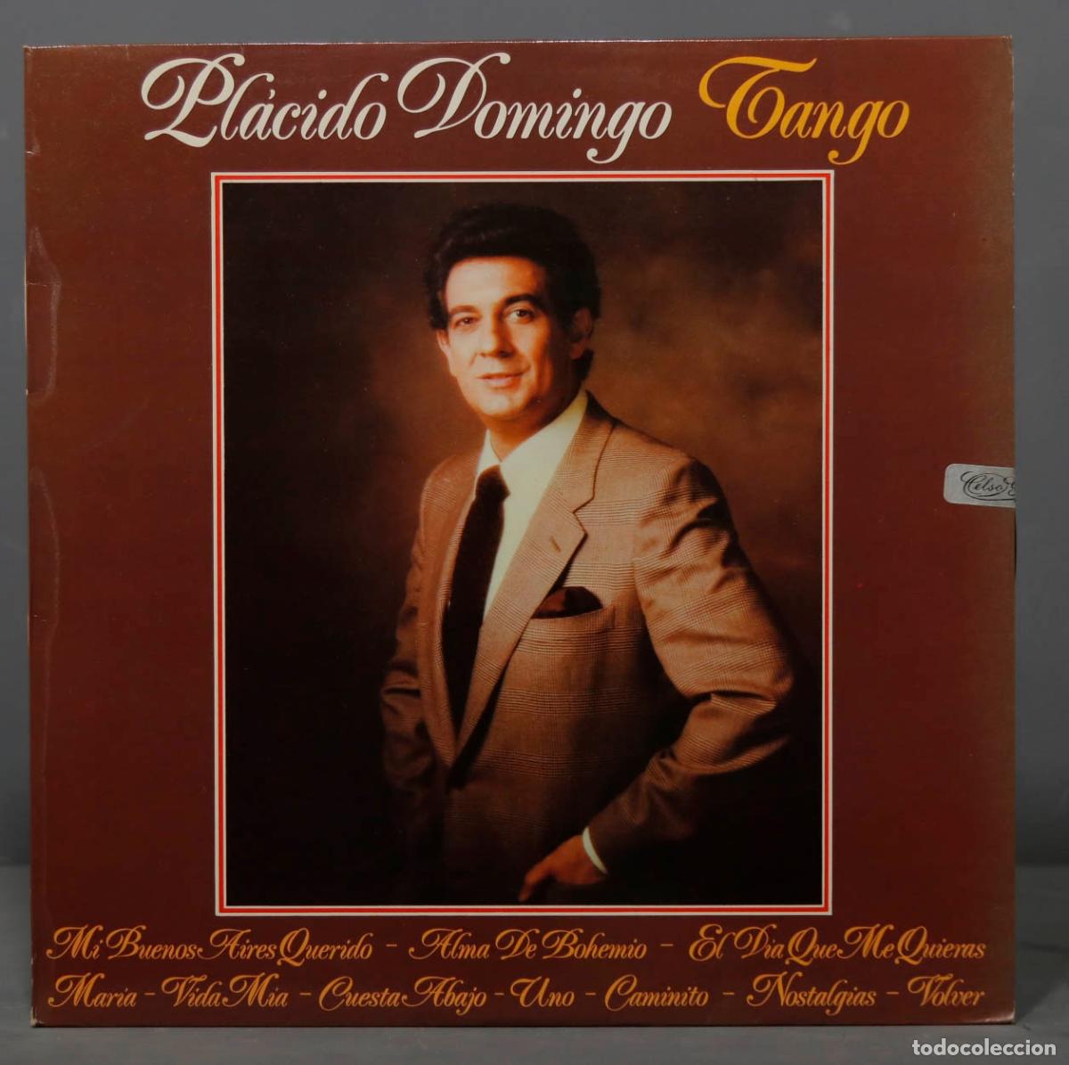 Discos de vinilo: LP. Pl&aacute;cido Domingo &ndash; Tango - Foto 1