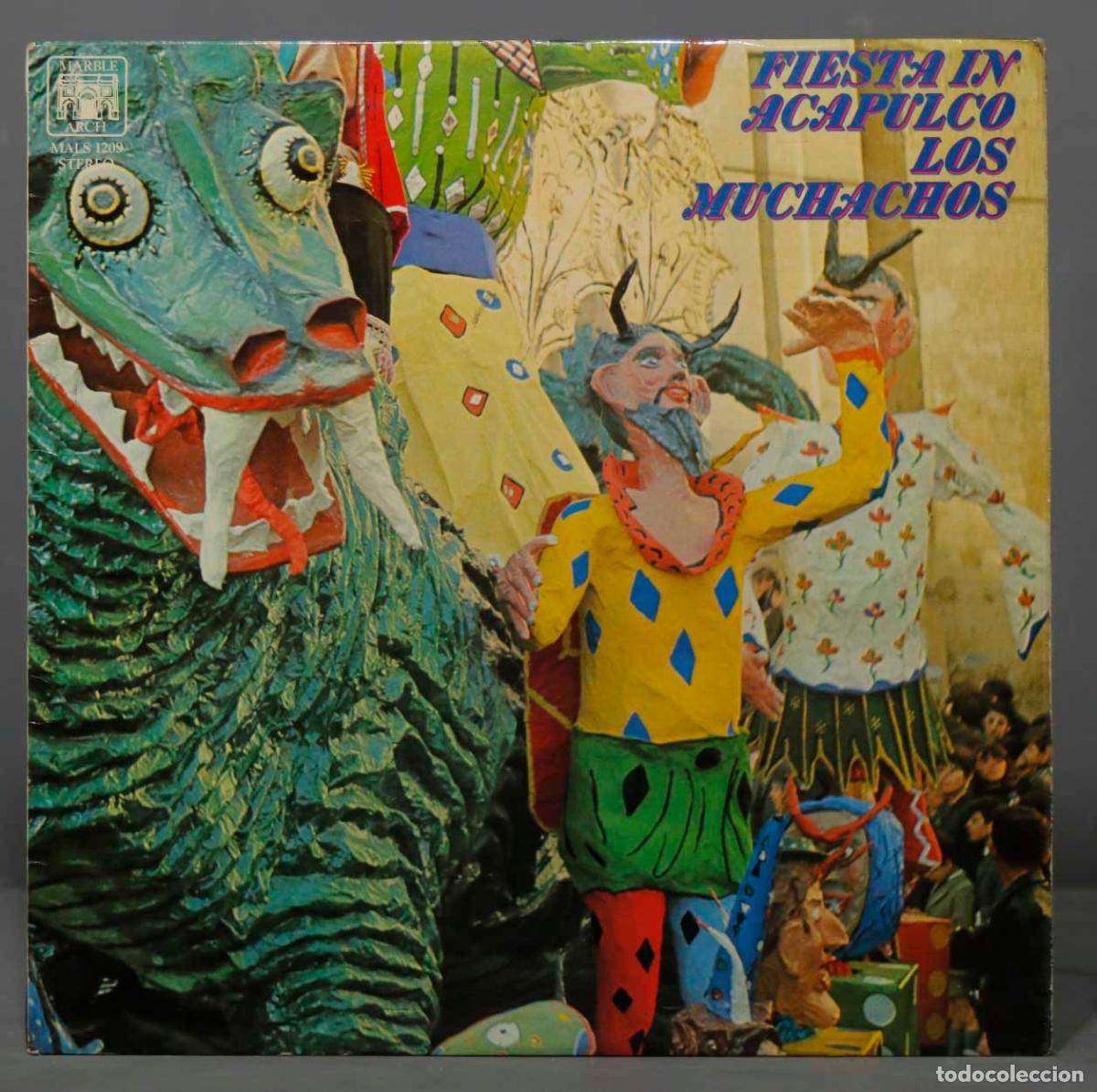 Discos de vinilo: LP. Los Muchachos &ndash; Fiesta In Acapulco - Foto 1