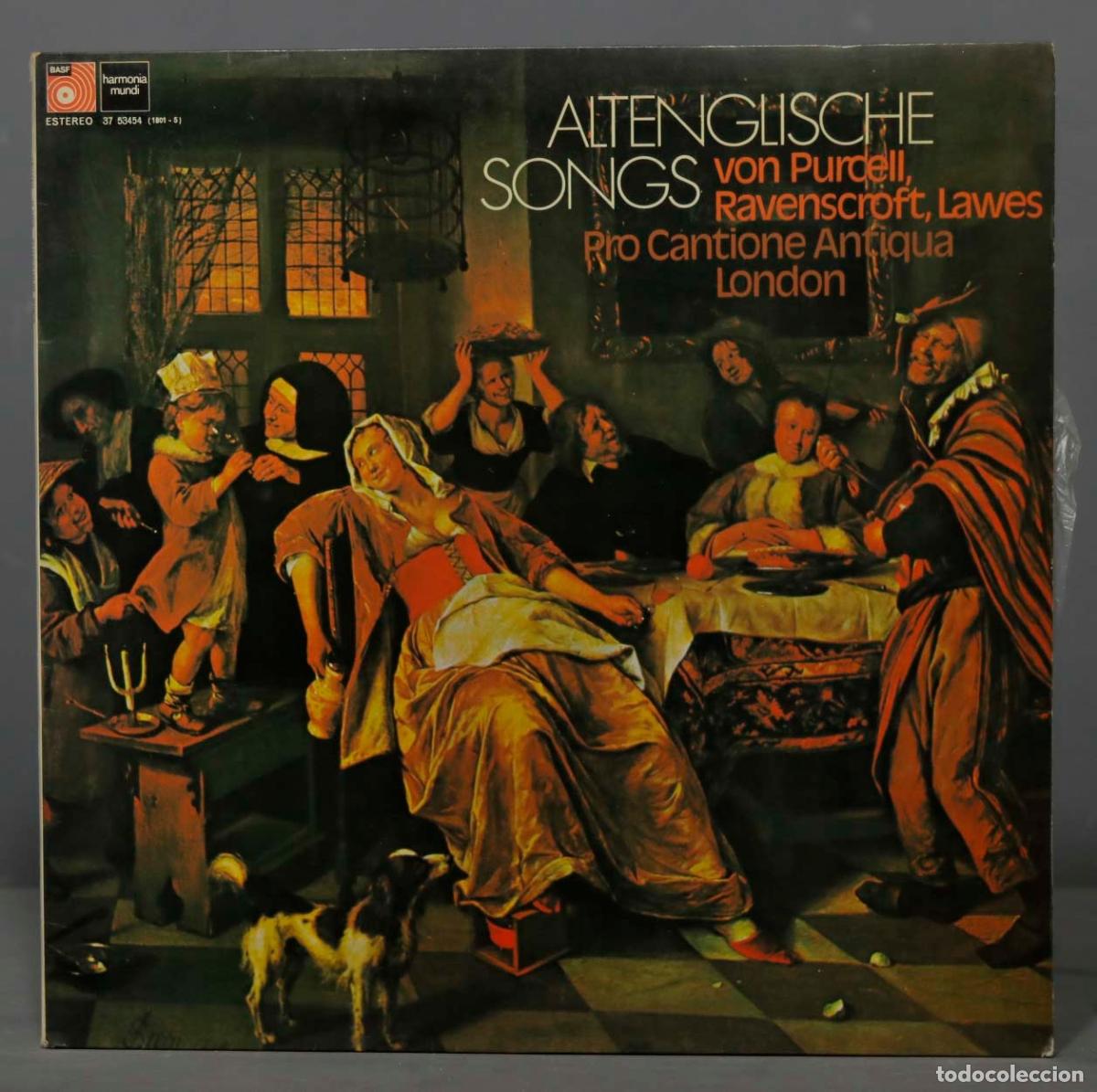 Vinyl-Schallplatten: LP. ALTENGLISCHE SONGS VON PURCELL