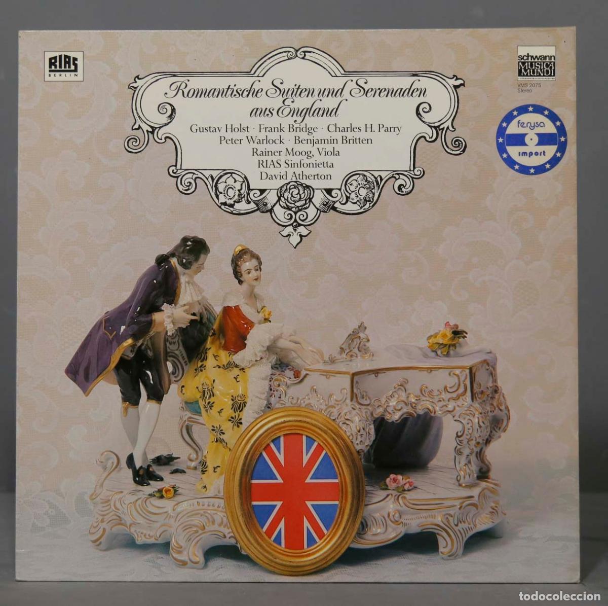 Discos de vinil: LP. Romantische Suiten Und Serenaden Aus England. ATHERTON. MOOG