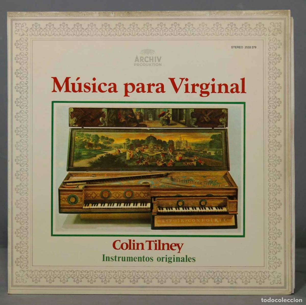 Vinyl-Schallplatten: LP. Colin Tilney &ndash; Music For Virginal