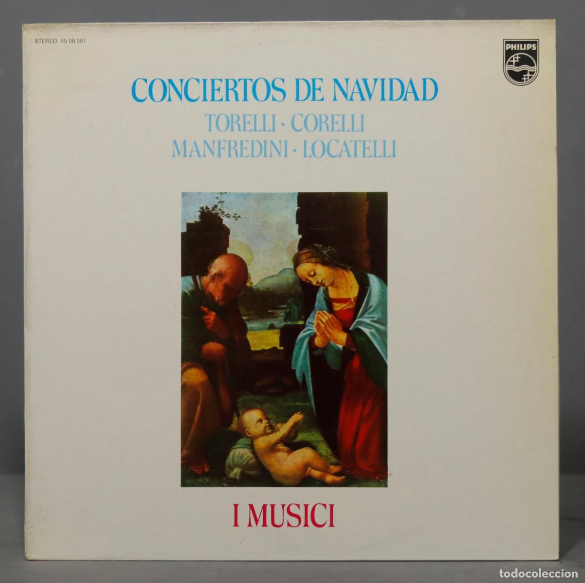 Discos de vinilo: LP. CONCIERTOS DE NAVIDAD. I MUSICI - Foto 1