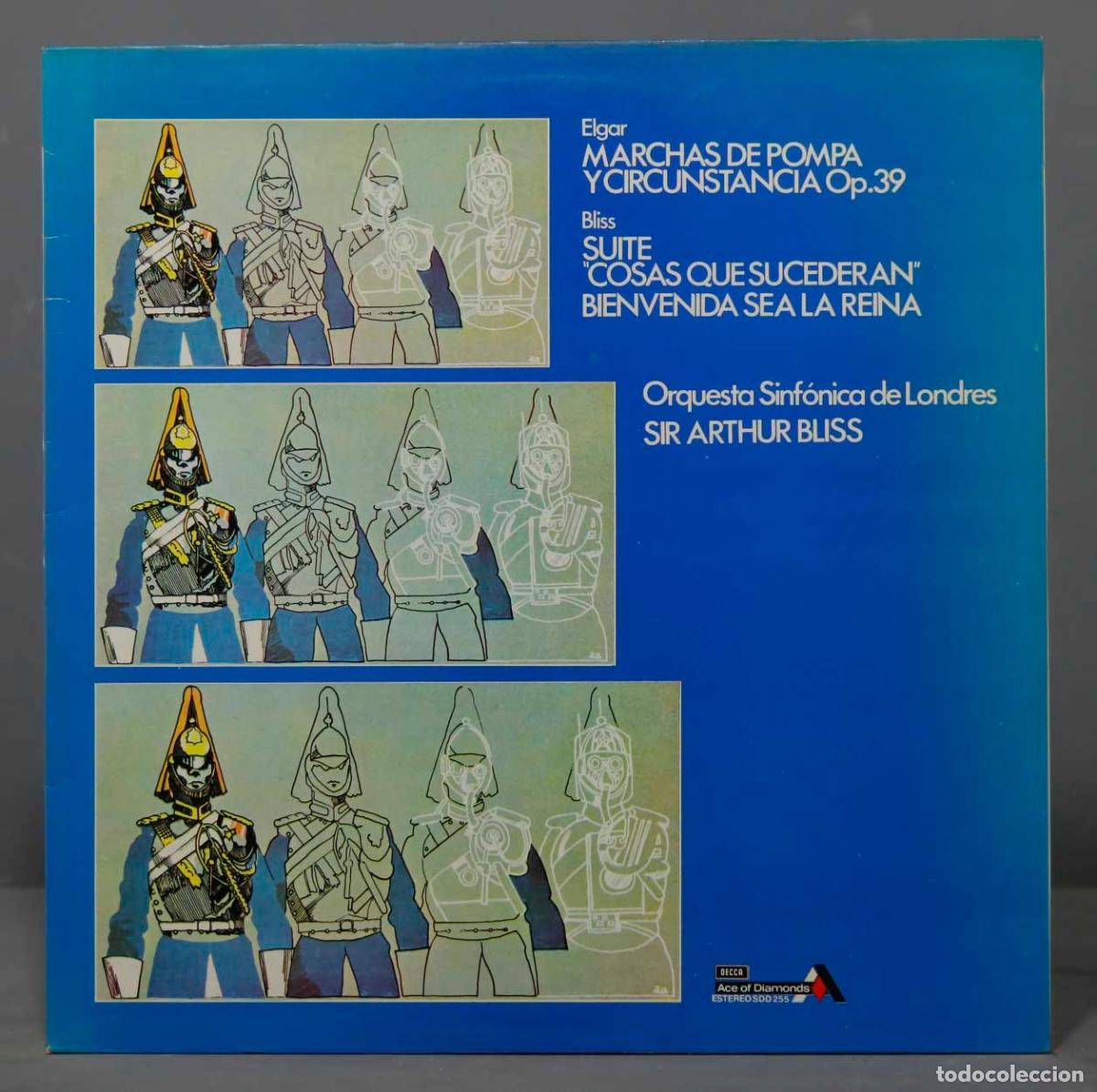 Disques de vinyle: LP. Bliss &ndash; Marchas De Pompa Y Circunstancia Op. 39. ELGAR