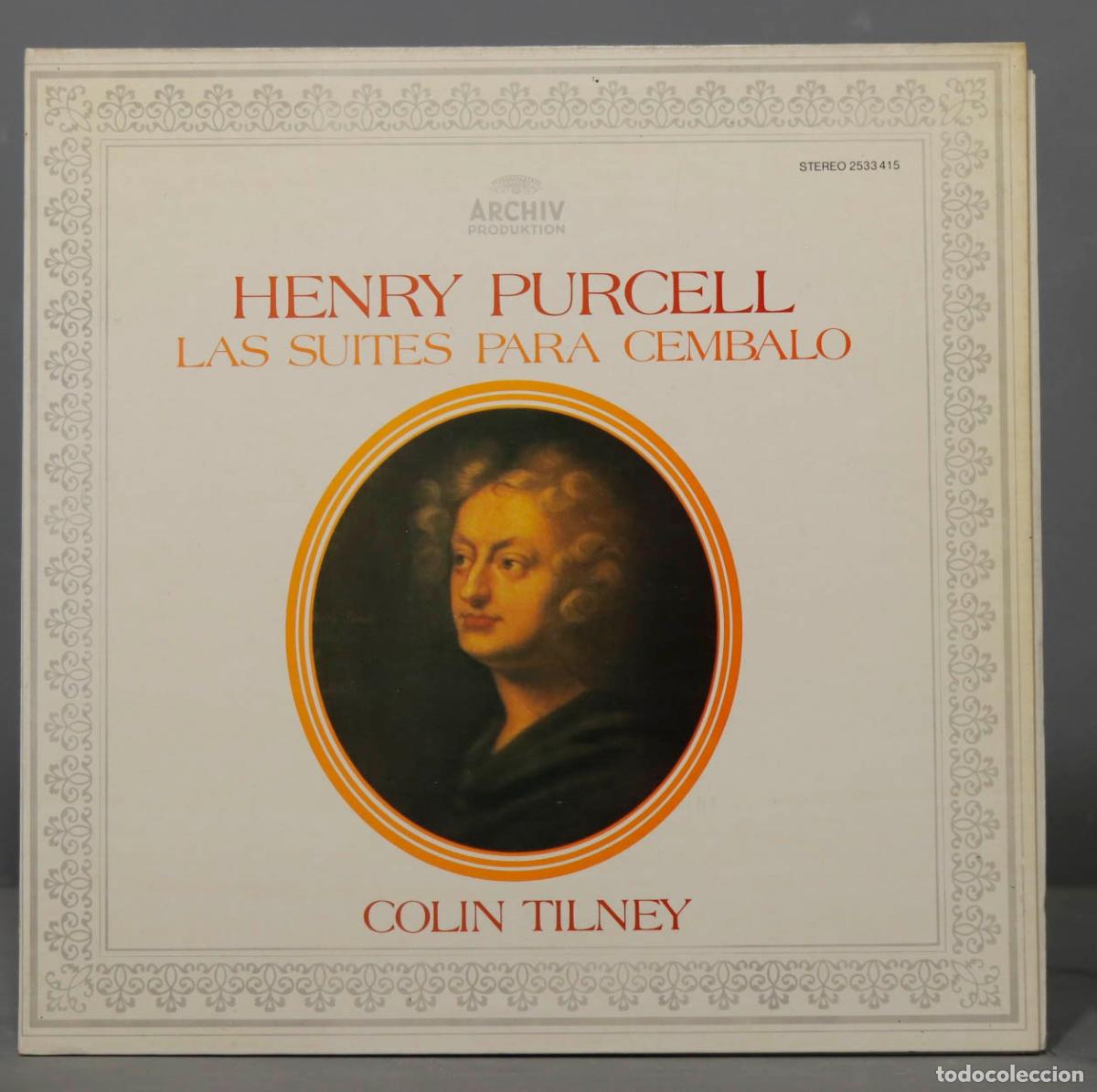 Discos de vinilo: LP. PURCELL. LAS SUITES PARA CEMBALO. TILNEY - Foto 1