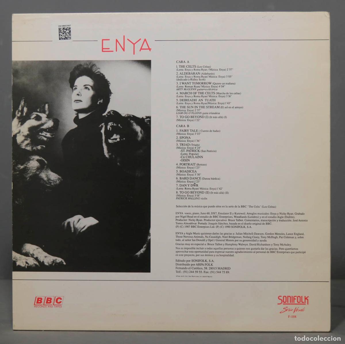 Discos de vinilo: LP. Enya - Foto 2