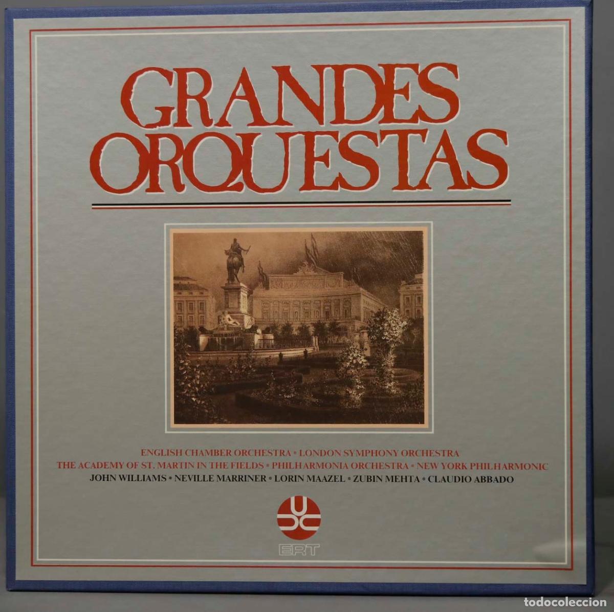 Discos de vinilo: CAJA LP. Various &ndash; Grandes Orquestas - Foto 1