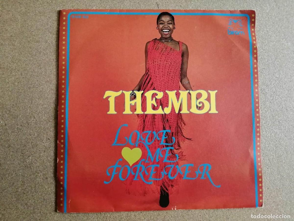 Discos de vinilo: DISCO SINGLE. THEMBI (LOVE ME FOREVER) - Foto 1