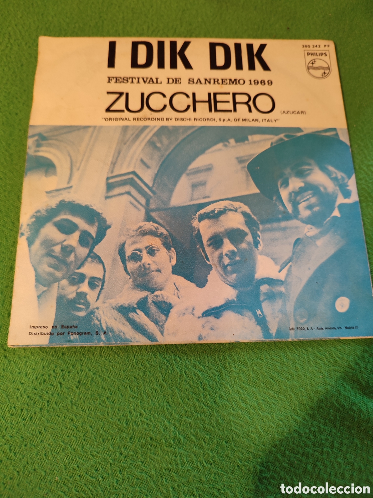 Discos de vinilo: I Dik Dik - Zucchero - Foto 1