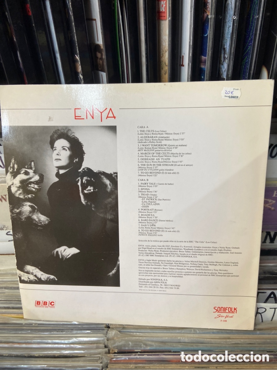 Discos de vinilo: Enya Sonyfolk - Foto 2