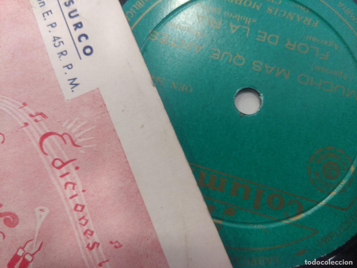 Discos de vinilo: FRANCIS MORET/OLAS DE LA LANZADA/SINGLE. - Foto 2