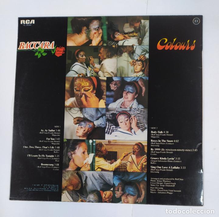 Discos de vinilo: BACCARA. COLOURS. LP. TDKLP13 - Foto 2