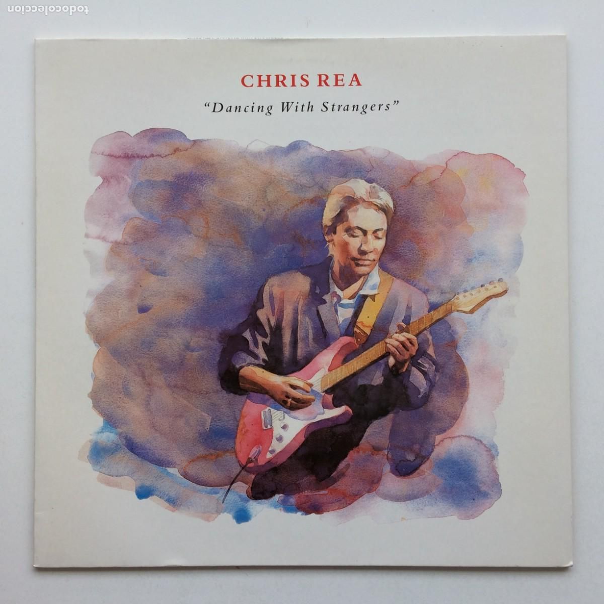 Discos de vinilo: Chris Rea &ndash; Dancing With Strangers , Germany 1987 Magnet - Foto 1