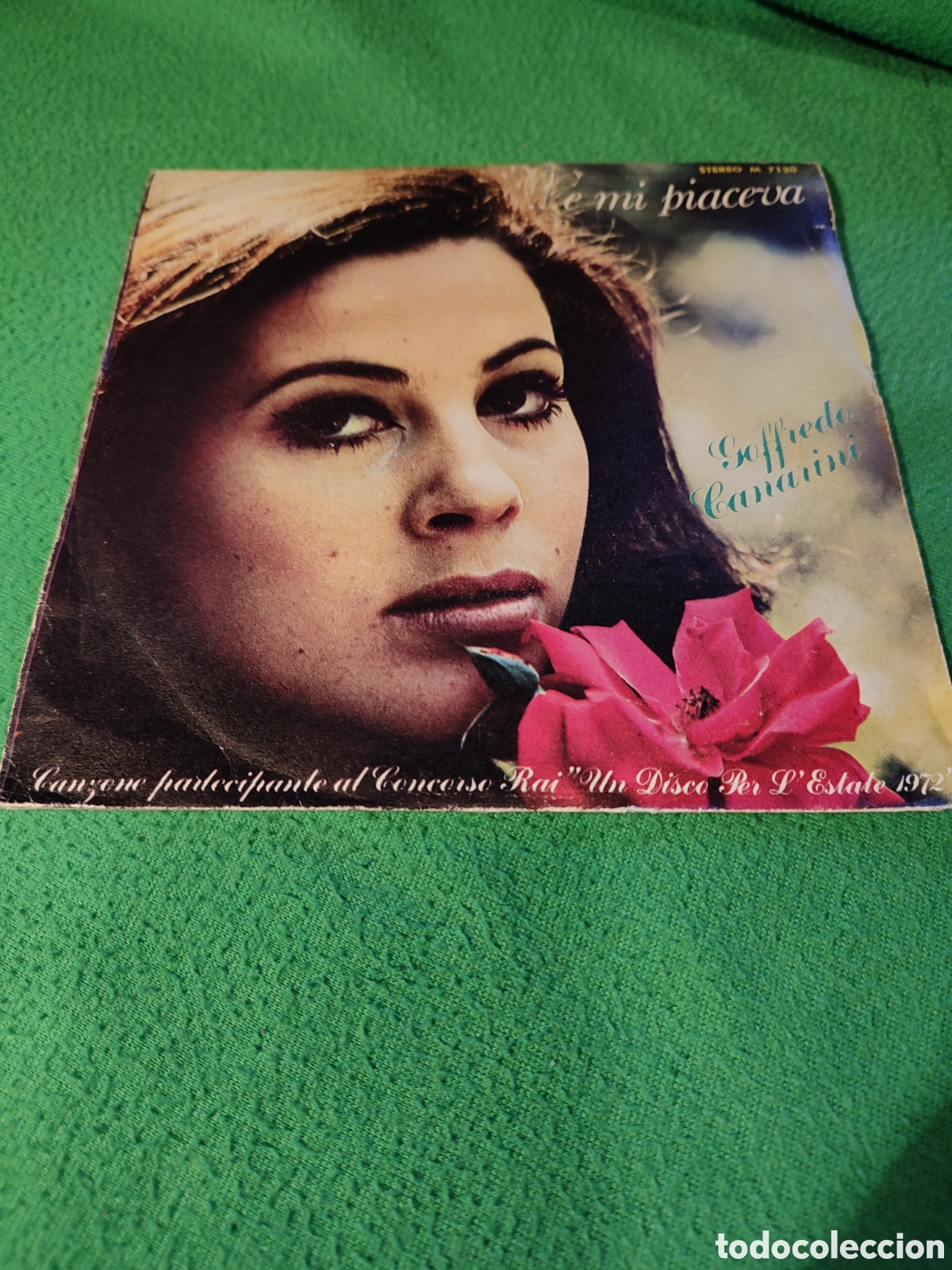 Disques de vinyle: Goffredo Canarini - E mi piaceva