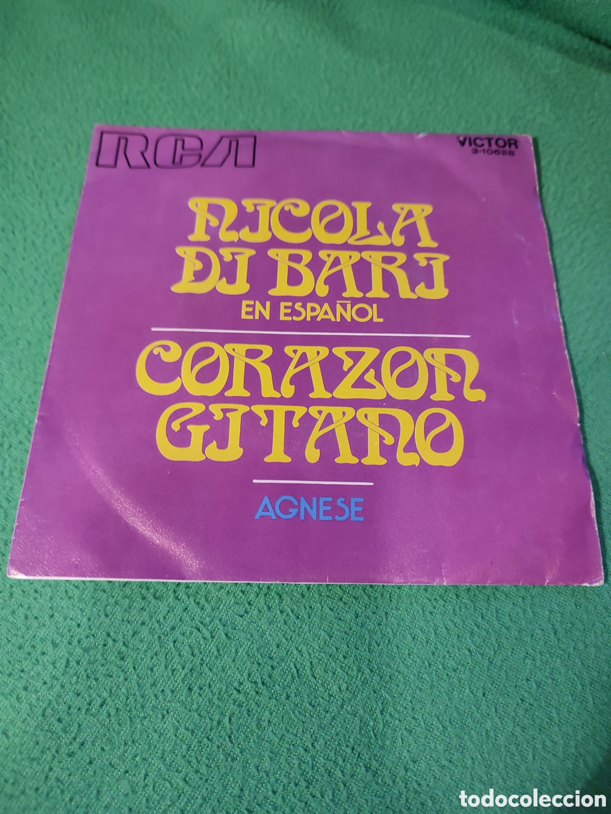 Discos de vinilo: Nicola di Bari - Coraz&oacute;n gitano - Foto 1