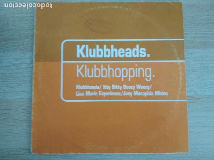 Discos de vinilo: Klubbheads &lrm;&ndash; Klubbhopping,1996 - Foto 1