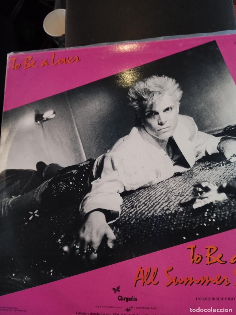 Discos de vinilo: BILLY IDOL- TO BE A LOVER- MAXISINGLE - Foto 2
