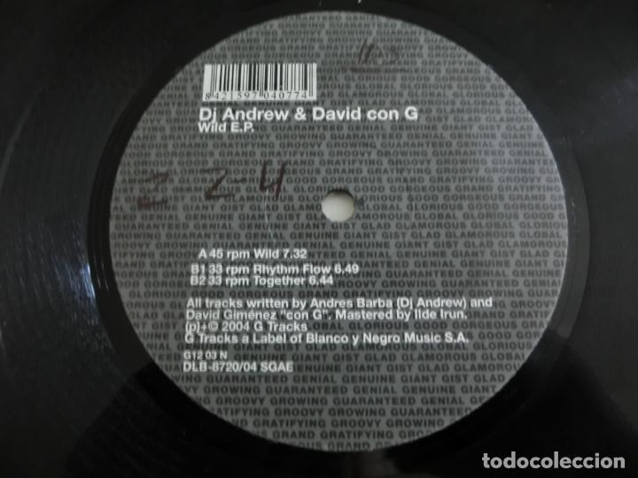 Discos de vinilo: DJ Andrew & David Con G &ndash; Wild E.P. - Foto 3