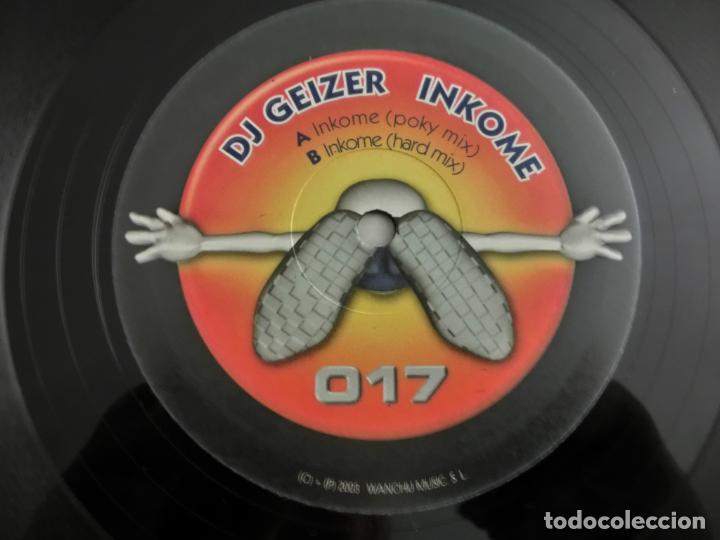 Discos de vinilo: DJ Geizer &ndash; Inkome - Foto 3