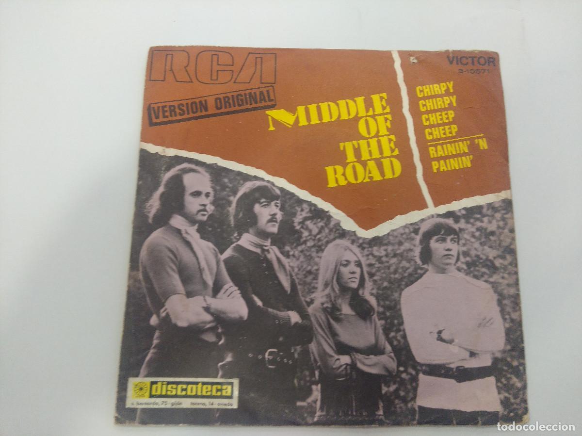 Discos de vinilo: MIDDLE OF THE ROAD/CHIRPY CHIRPY CHEEP/SINGLE. - Foto 1
