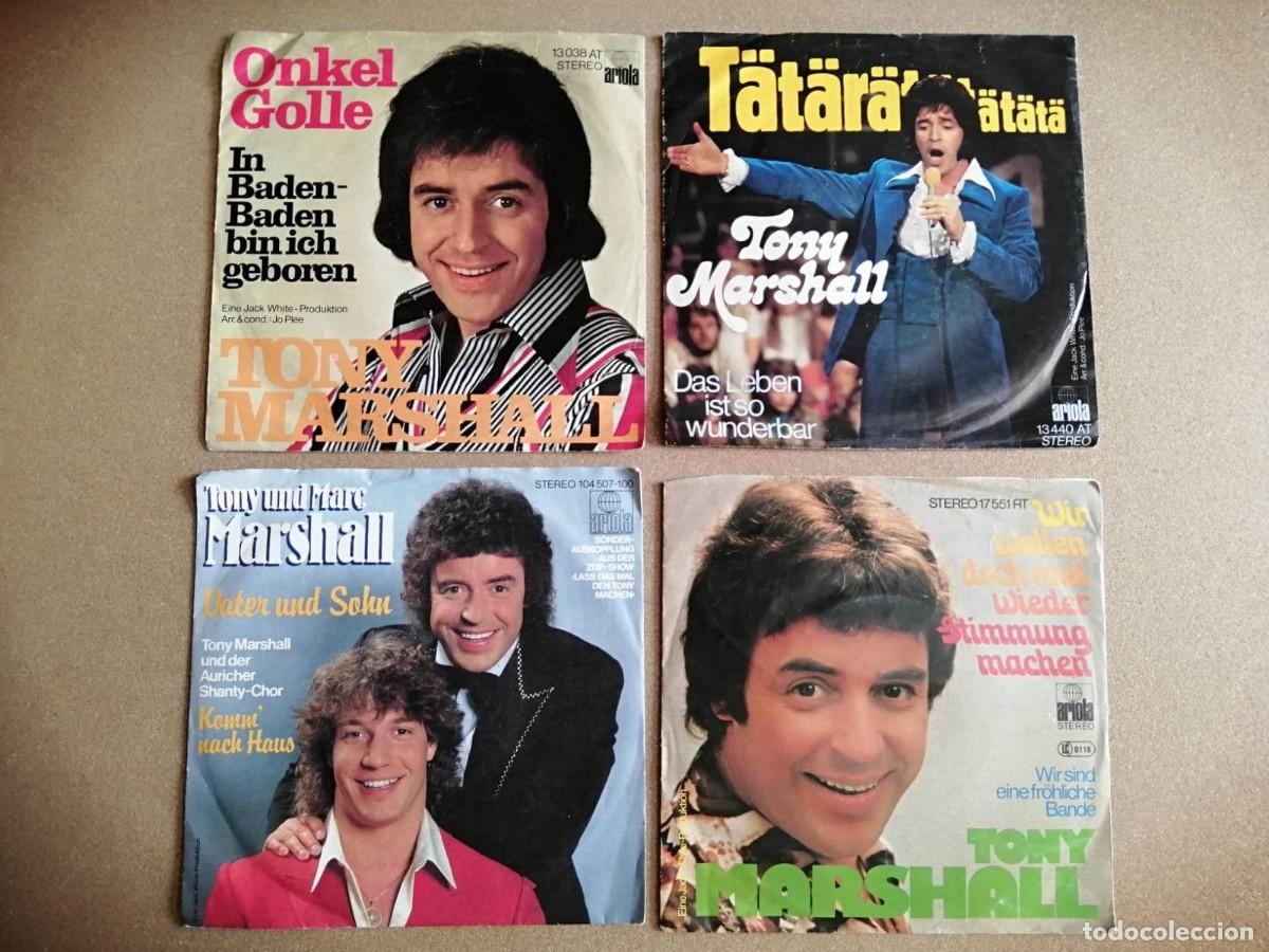 Discos de vinilo: CUATRO DISCOS SINGLE. TONY MARSHALL - Foto 1