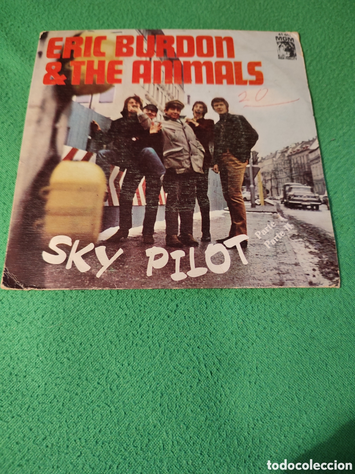Discos de vinilo: Eric Burdon & The Animals - Sky Pilot - Foto 1