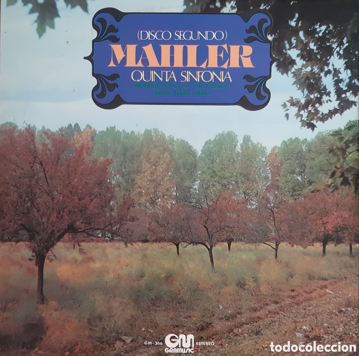 Discos de vinilo: Quinta sinfon&iacute;a (disco segundo). Mahler. - Foto 1