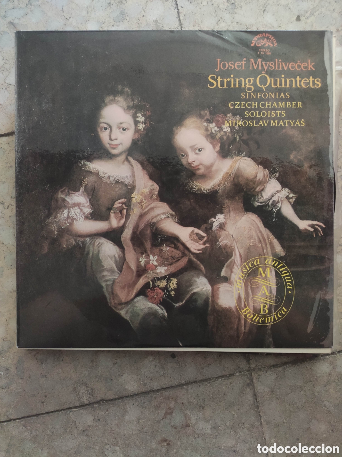 Dischi in vinile: LP JOSEF MYSLIVECEK STRINGS QUINTETS MIROSLAV MATYAS