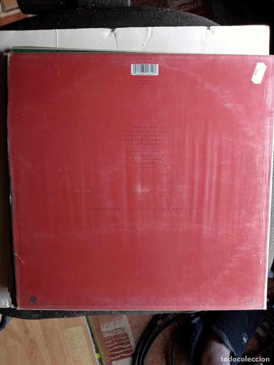 Discos de vinilo: Rush &ndash; Hold Your Fire 1987 uk insert lp - Foto 2