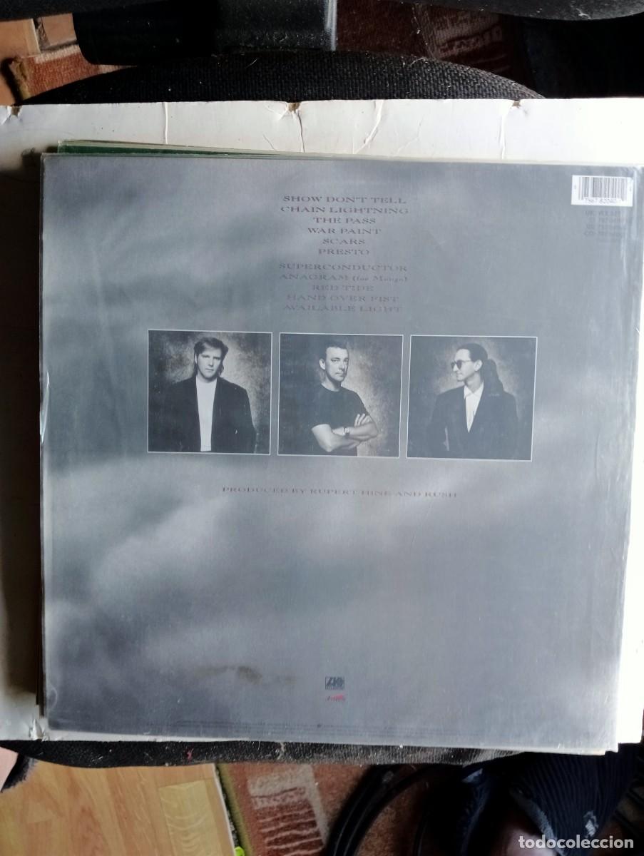 Discos de vinilo: Rush &ndash; Presto UK & Europe 1989 lp insert - Foto 2