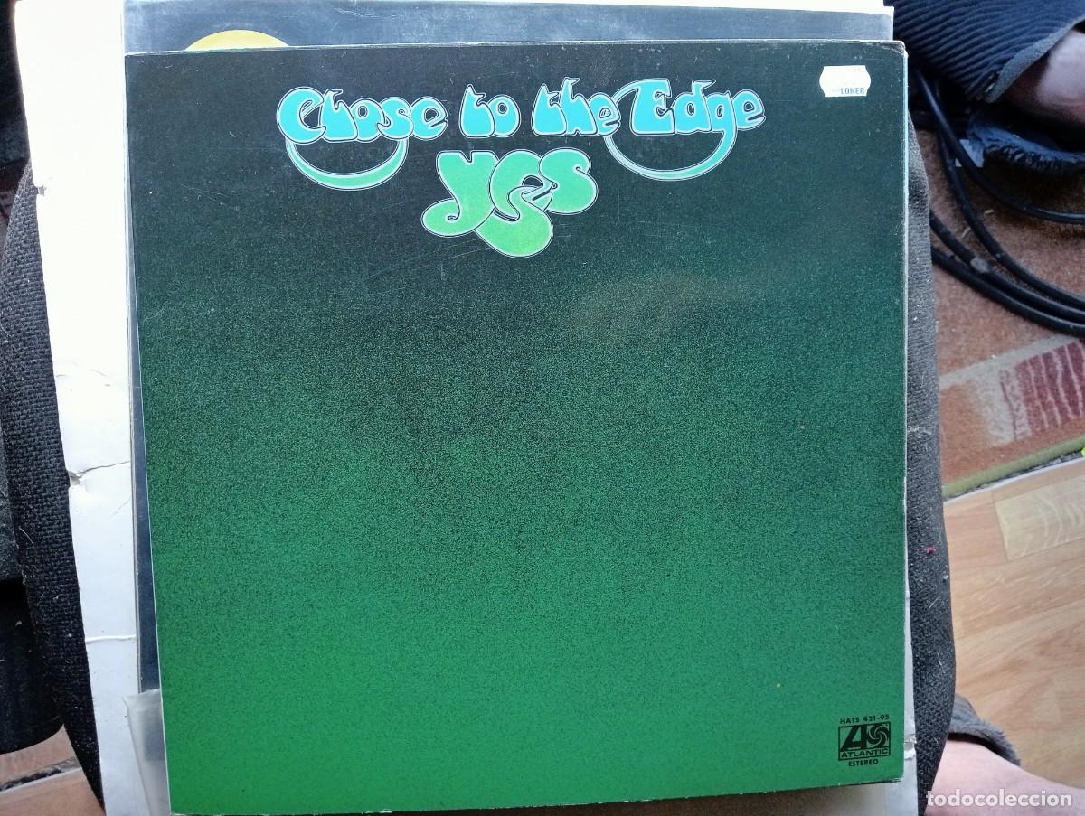 Discos de vinilo: Yes &ndash; Close To The Edge gatefold 1973 lp 2 inserts - Foto 1