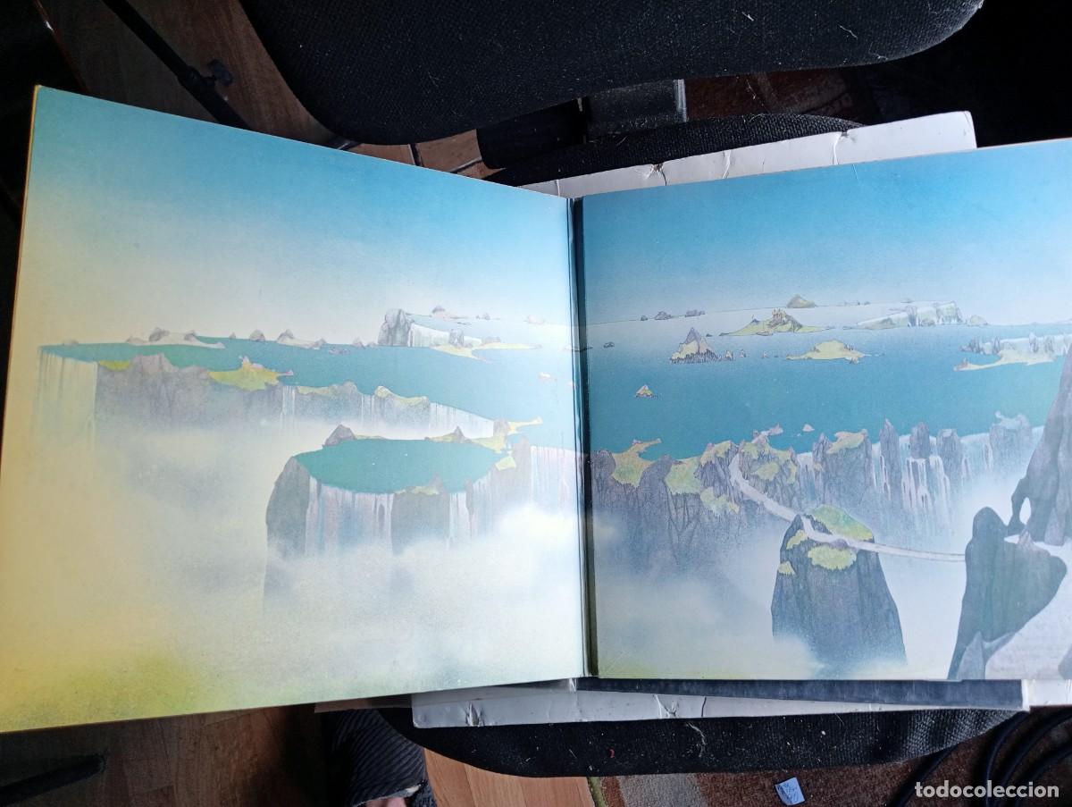 Discos de vinilo: Yes &ndash; Close To The Edge gatefold 1973 lp 2 inserts - Foto 2