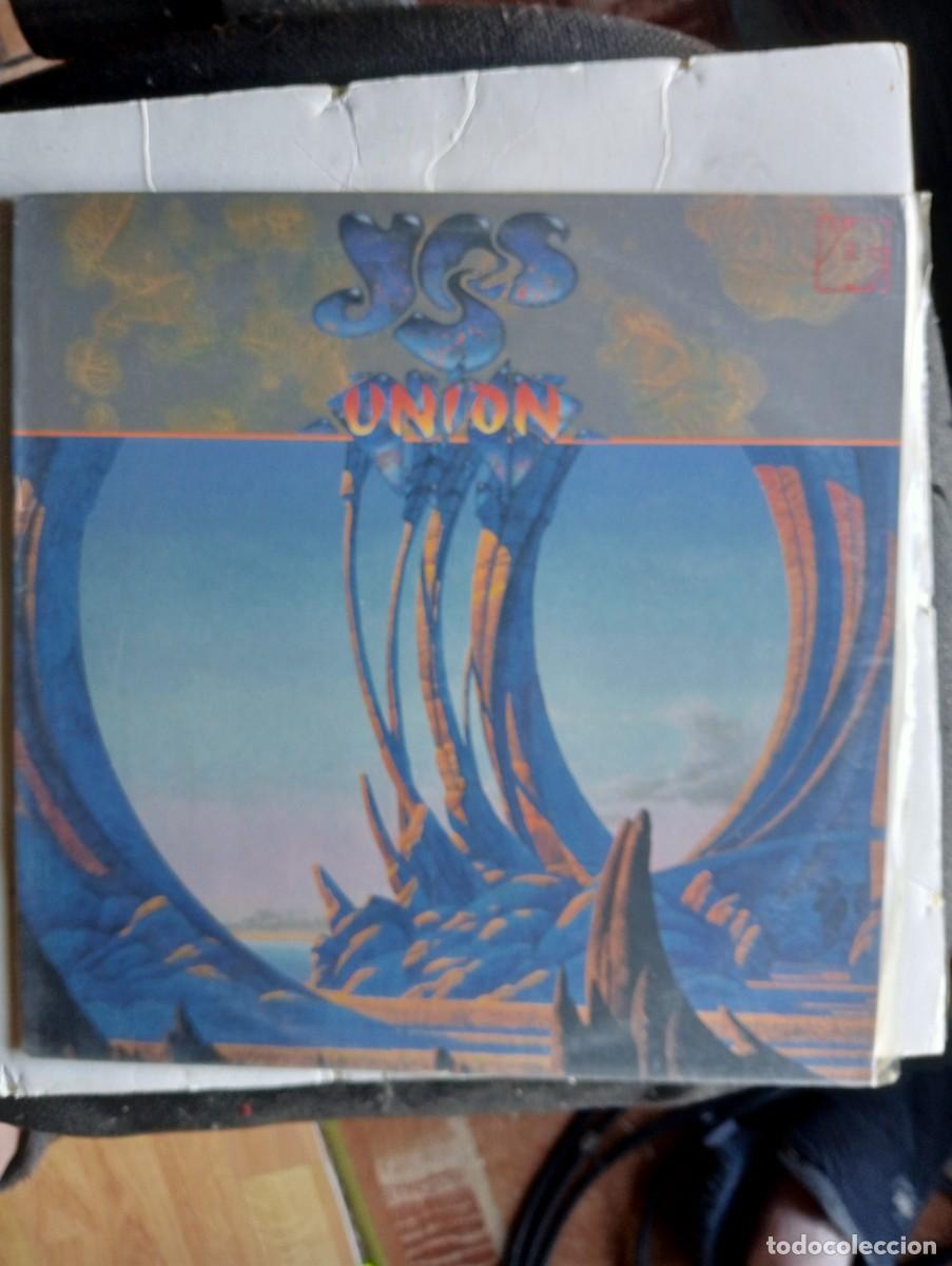 Discos de vinilo: Yes &ndash; Union 1991 insert lp - Foto 1