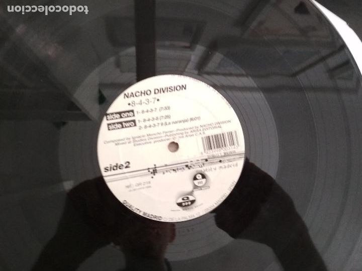 Discos de vinilo: Nacho Division &lrm;&ndash; 8-4-3-7, 1998 - Foto 5