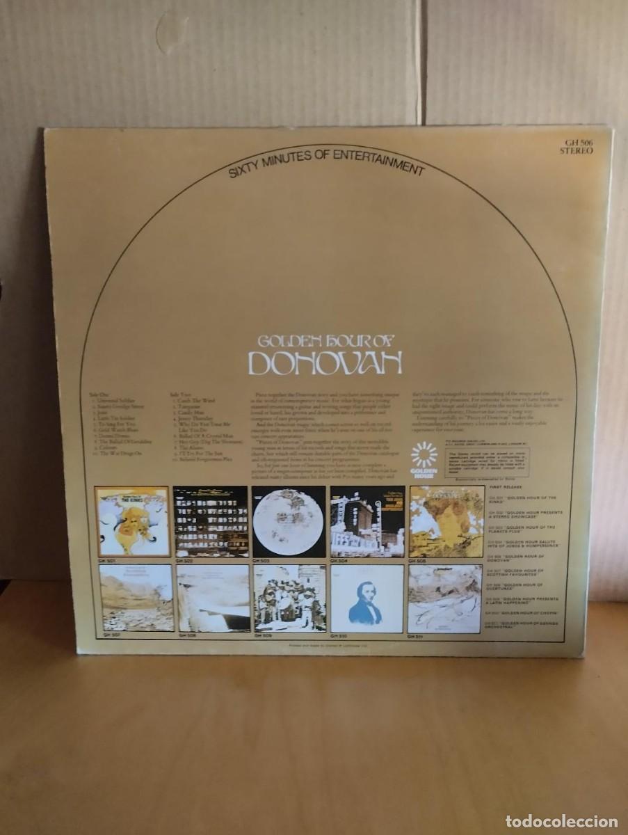 Discos de vinilo: DONOVAN ---- GOLDEN HOUR - Foto 2