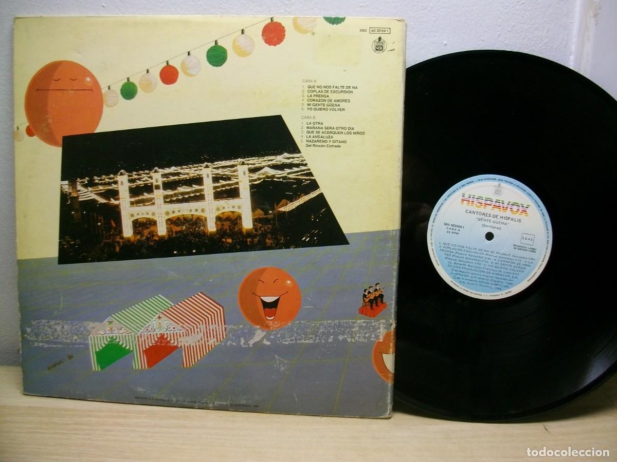 Discos de vinilo: Cantores De H&iacute;spalis &ndash; Gente G&uuml;ena LP - Foto 2