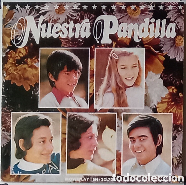 Discos de vinilo: LA PANDILLA &rdquo;NUESTRA PANDILLA + WITHOUT YOU&rdquo; SINGLE 1973 - Foto 1