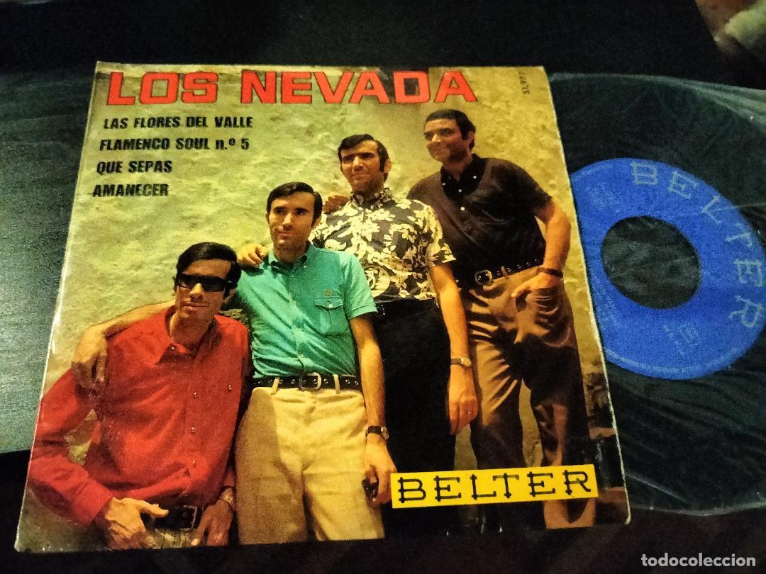 Vinyl records: LOS NEVADA - LAS FLORES DEL VALLE 7” SINGLE EP BELTER 1969