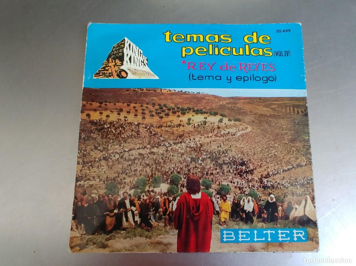Discos de vinilo: EL CID + REY DE REYES-EP TEMAS DE PELICULAS - Foto 2