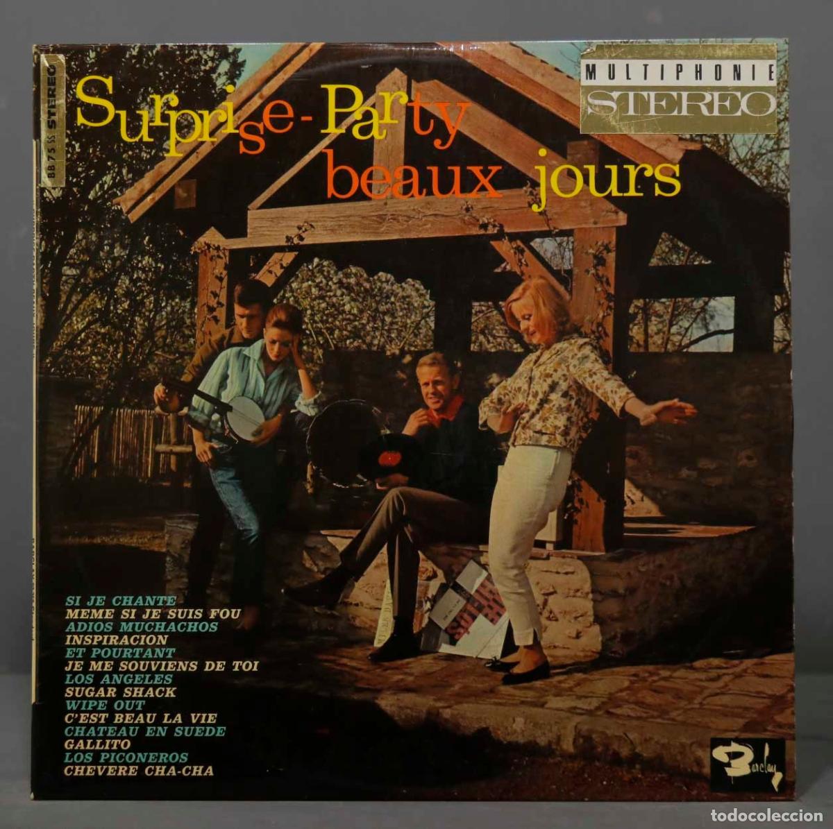 Discos de vinilo: LP. Various &ndash; Surprise Party Beaux Jours - Foto 1
