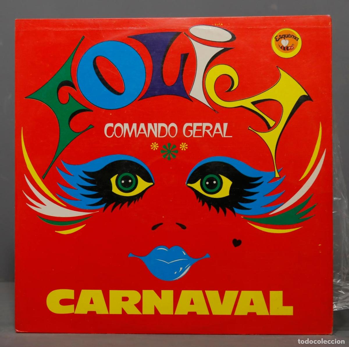 Discos de vinilo: LP. Grupo Dos Foli&otilde;es &ndash; Folia Comando Geral - Carnaval - Foto 1