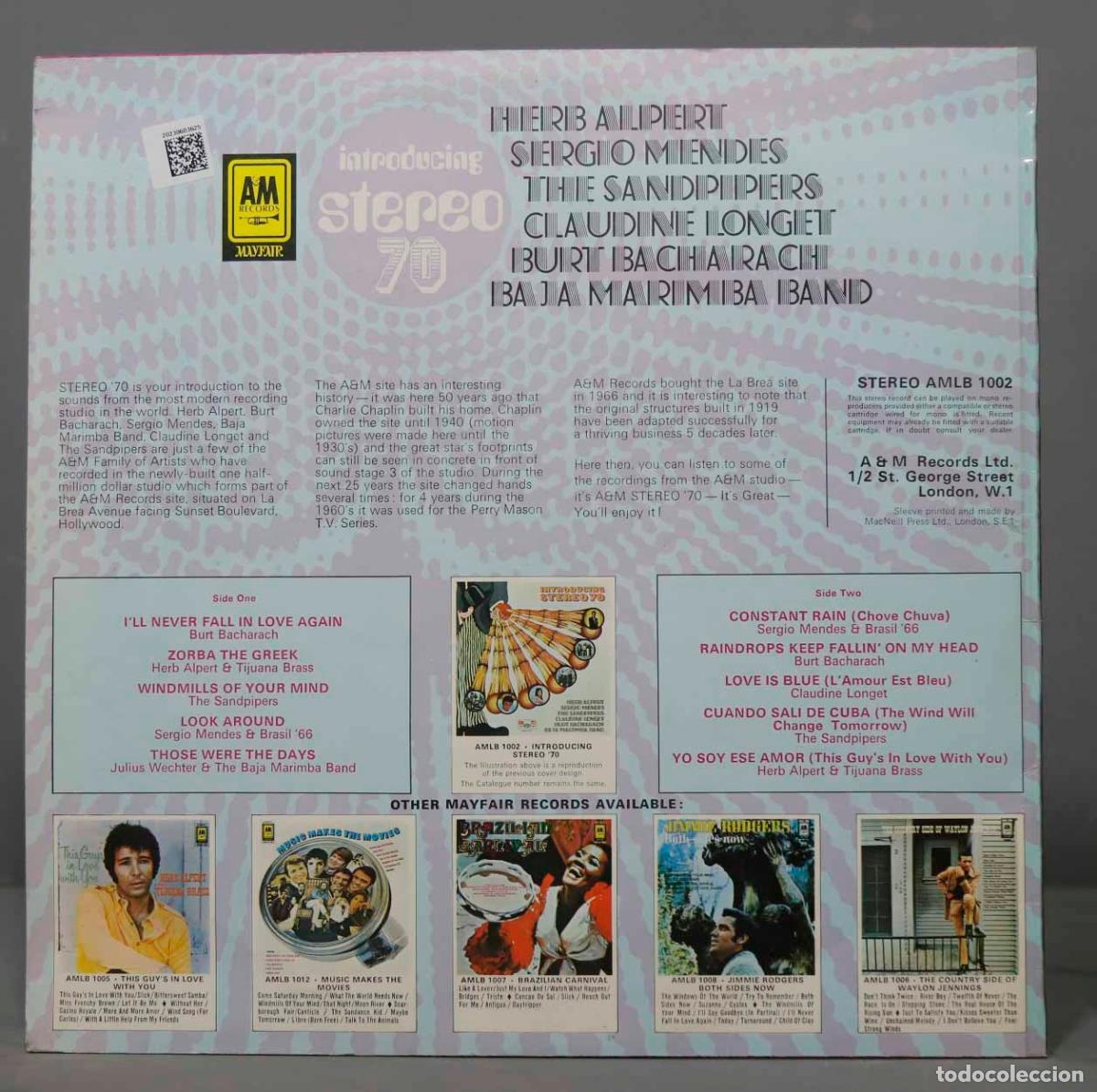 Discos de vinilo: LP. Various &ndash; Introducing Stereo 70 - Foto 2