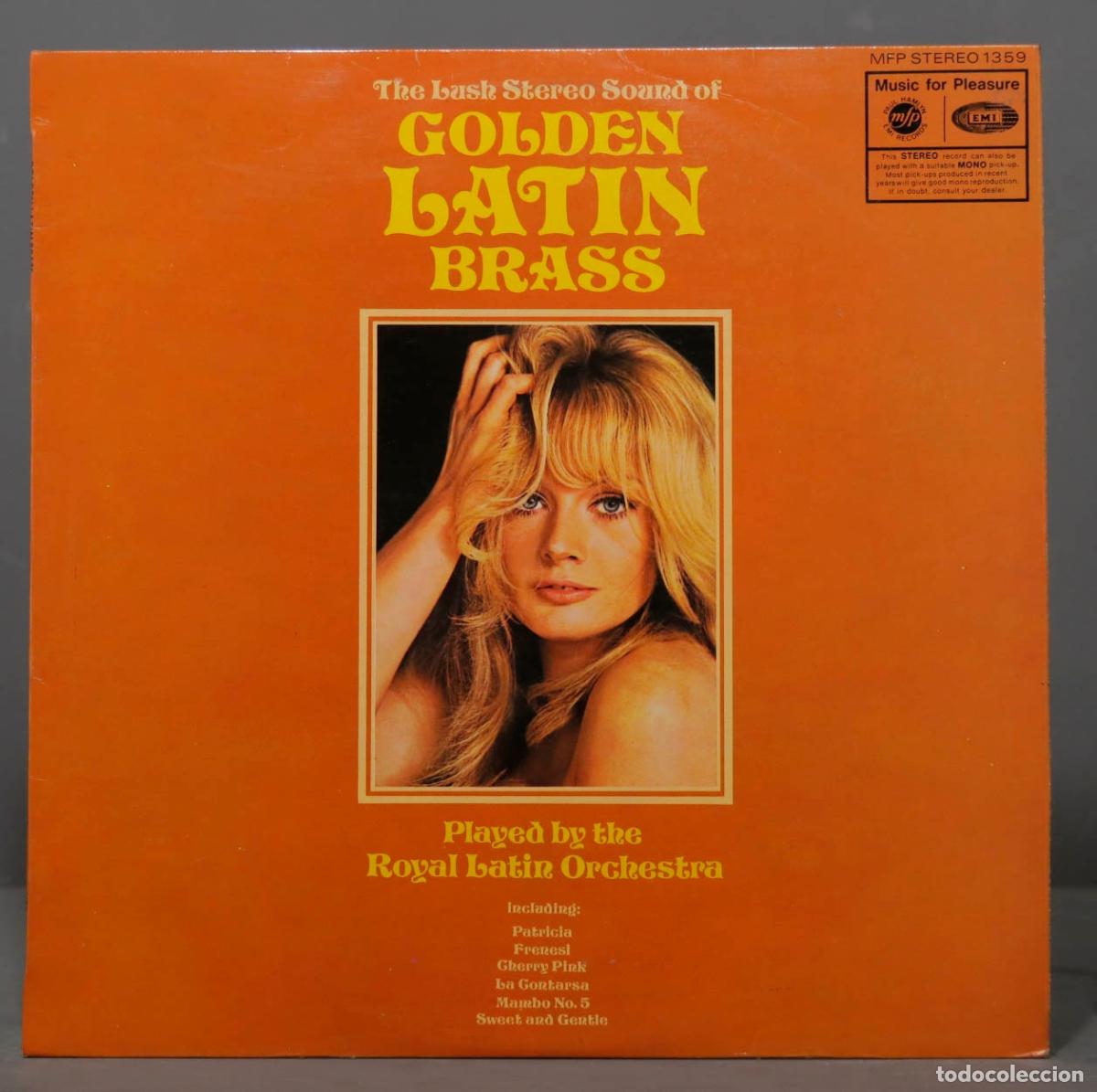 Discos de vinilo: LP. Golden Latin Brass - Foto 1